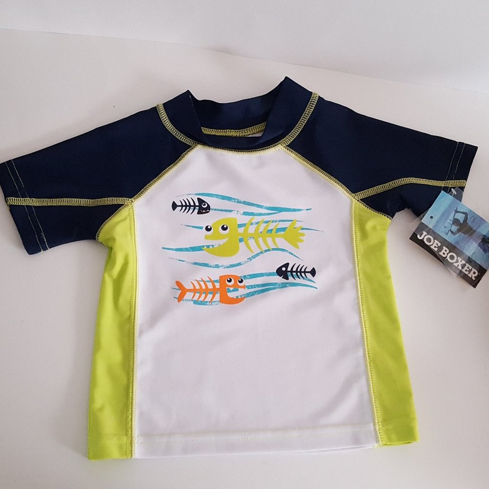 Bathing Suit Rash Guard Swim Trunks Infant - Picture 2 of 12